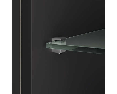 Glasboden mit Regalträger für Badezimmer