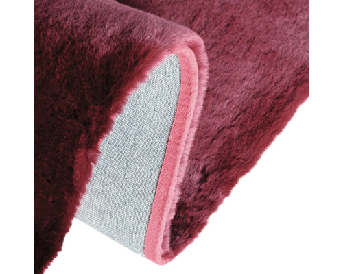 Detailansicht eines Teppichs mit Flor