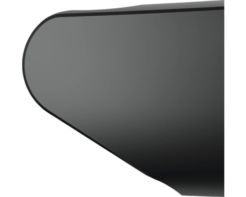 Detailansicht einer schwarzen Klinge