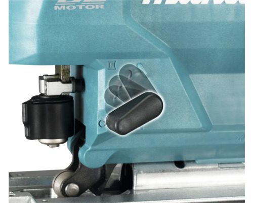 Detailansicht Pendelhubverstellung an einer Stichsäge