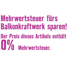 Balkonkraftwerk – Photovoltaik Modul mono black 300W mit integriertem Wechselrichter-thumb-1