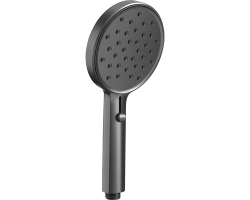 Handbrause mit rundem Duschkopf und Griff