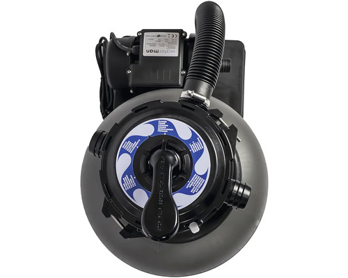 Chillroi Poolfilteranlage – Sandfilter Mit Pumpe, Filterleistung 4,5m³/h Oder 9m³/h, Für Klaren Pool – Inkl. Schlauch & Druckanzeige!
