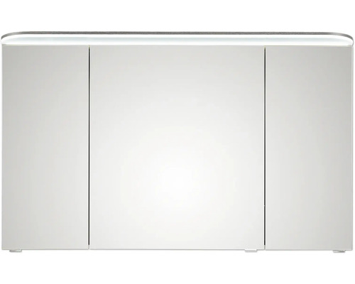 Spiegelschrank mit drei Türen und Beleuchtung