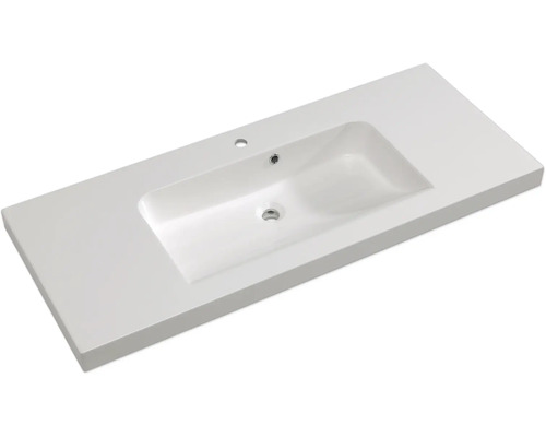 Waschtischplatte mit Beckenmulde