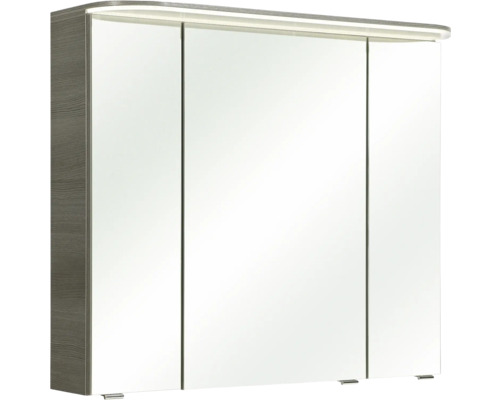 Spiegelschrank mit drei Türen und Beleuchtung