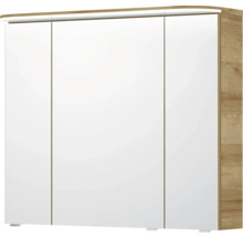Schwebetürenschrank mit drei Türen und Beleuchtung