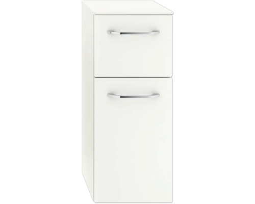 Hochschrank mit zwei Schubladen für Badezimmer