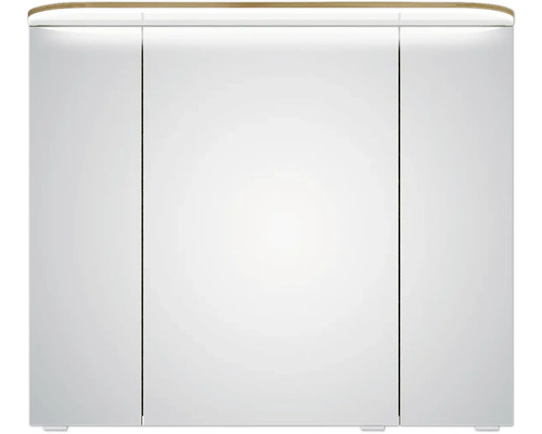 Badezimmerschrank mit drei Türen und Beleuchtung