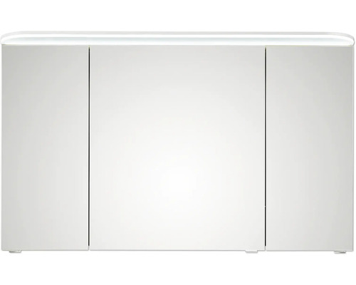 Spiegelschrank mit Beleuchtung und drei Türen