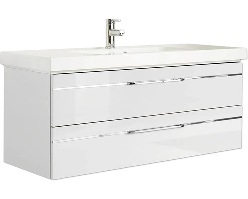 Waschtisch mit zwei Schubladen und Armatur