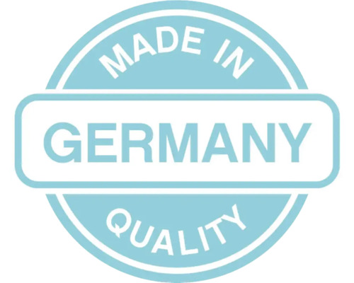 Hergestellt in Deutschland Qualitätssiegel
