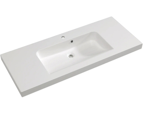 Waschtischplatte mit rechteckigem Becken