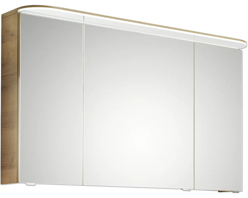 Spiegelschrank mit drei Türen und Beleuchtung