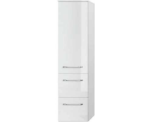 Hochschrank mit drei Schubladen und Griffen