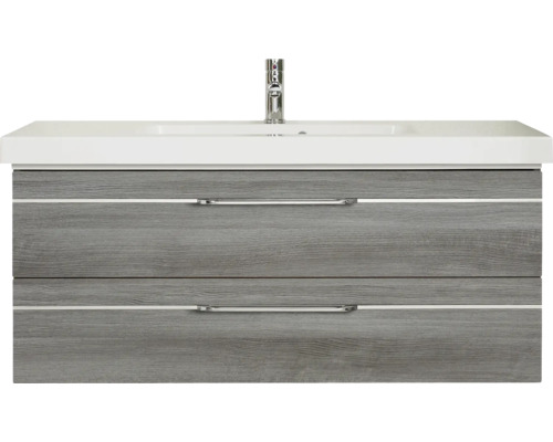 Waschtischunterschrank mit zwei Schubladen und Waschtisch