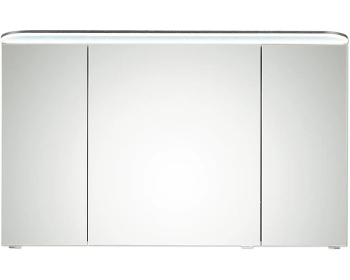 Spiegelschrank mit Beleuchtung und drei Türen