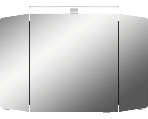 Spiegelschrank mit drei Türen und Beleuchtung