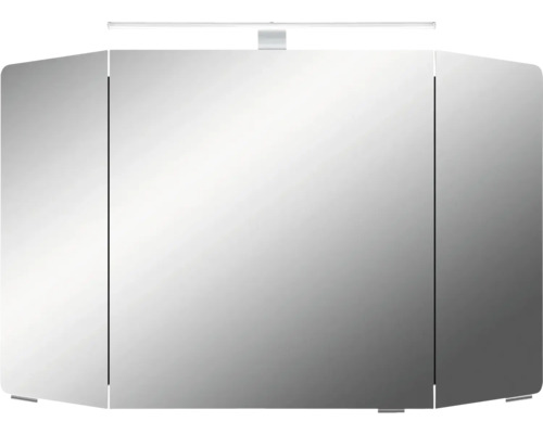 Spiegelschrank mit drei Türen und Beleuchtung