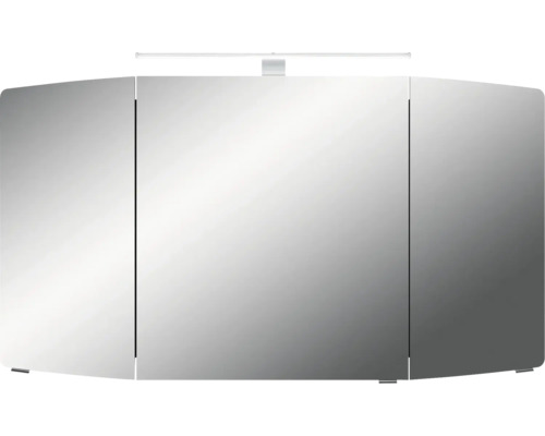 Spiegelschrank mit drei Türen und Beleuchtung