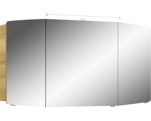 Spiegelschrank mit drei Türen und Beleuchtung