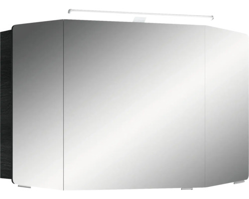 Spiegelschrank mit Beleuchtung und drei Spiegeltüren