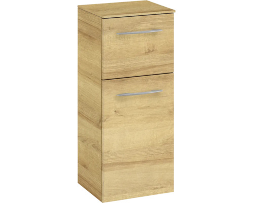 Hochschrank mit zwei Schubladen für das Badezimmer