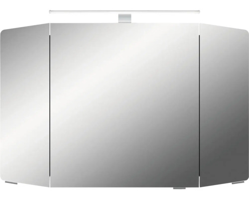 Spiegelschrank mit drei Türen und Beleuchtung