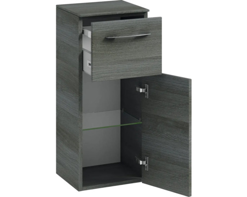 Hochschrank mit Schublade und Tür für das Badezimmer
