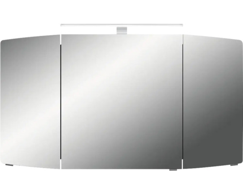 Dreitüriger Spiegelschrank mit Beleuchtung