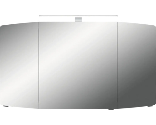 Spiegelschrank mit drei Türen und Beleuchtung