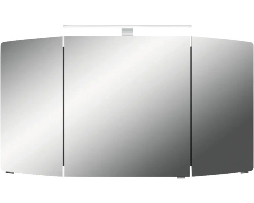 Spiegelschrank mit drei Türen und Beleuchtung