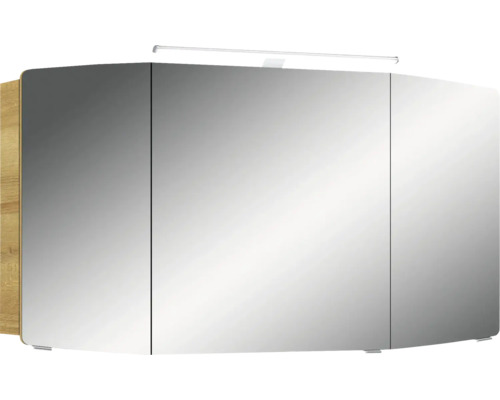 Spiegelschrank mit drei Türen und Beleuchtung