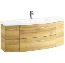 Waschtischunterschrank mit Waschbecken und Armatur
