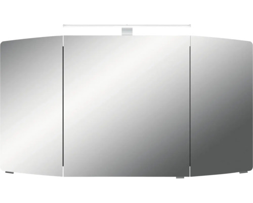 Spiegelschrank mit drei Türen und Beleuchtung