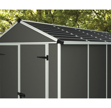 Gartenhaus CANOPIA by Palram Rubicon inkl. Fußboden 175 x 302 cm grau-thumb-2