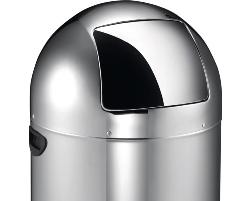 Edelstahl Abfalleimer mit Schwingdeckel
