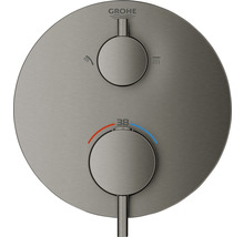GROHE Unterputz Thermostat Dusche ATRIO hard graphite gebürstet 24135AL3-thumb-2