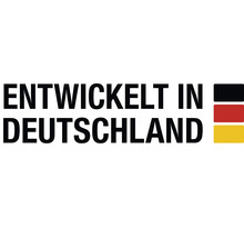 Entwickelt in Deutschland Siegel