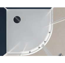 Fertigdusche Aurlane Blue River Round 2,0 90 x 90 x 219 cm silbergrau-thumb-2
