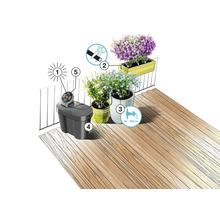 Solar Bewässerung GARDENA AquaBloom Set inkl. Wasserreservoir-thumb-2