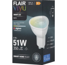 FLAIR Viyu Smart LED Lampe GU10 zur Verwendung mit Smart Home Systemen