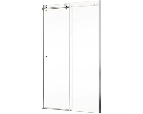 Glasschiebetür für den Duschbereich mit Beschlägen