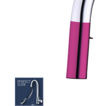 KEO Küchenarmatur KAWAI mit herausziehbarer Pefect Slide Handbrause chrom-thumb-3