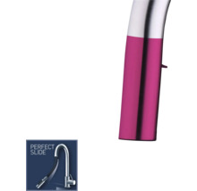 KEO Küchenarmatur KAWAI mit herausziehbarer Pefect Slide Handbrause edelstahl matt-thumb-3 KEO Küchenarmatur KAWAI mit herausziehbarer Pefect Slide Handbrause edelstahl matt-thumb-3