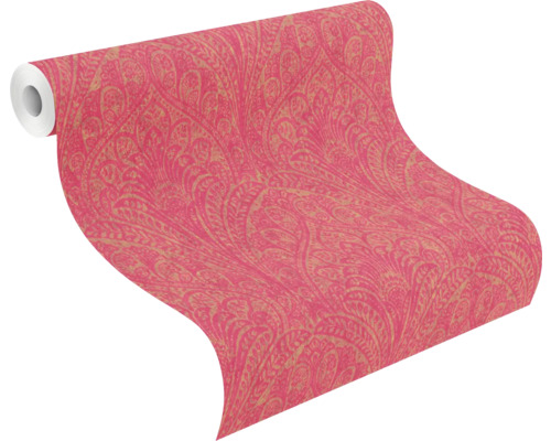 Tapetenrolle mit floralem Muster