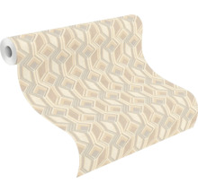 Vliestapete 746518 Indian Style Grafisch beige