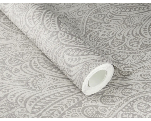 Tapetenrolle mit Paisley Muster