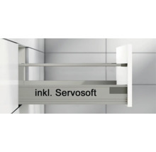 PICCANTE Küchenzeile PESCE 320 cm Frontfarbe space grey matt Korpusfarbe oregon-eiche montiert Variante links-thumb-6