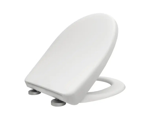 WC-Sitz Belle Epoque Mit Soft-Close – Absenkautomatik, Weiß, Verchromte Scharniere